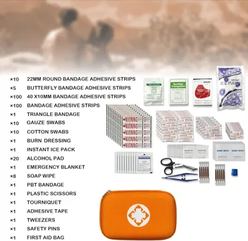 Yiderbo Emegency Travel Essentials First Aid Kit (275-Pieces)