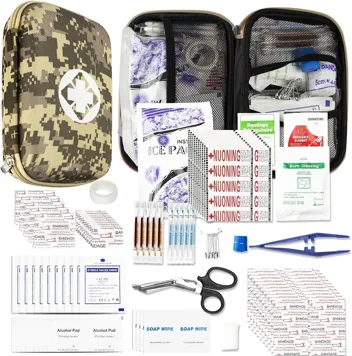 Yiderbo Emegency Travel Essentials First Aid Kit (275-Pieces)