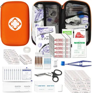 Yiderbo Emegency Travel Essentials First Aid Kit (275-Pieces)