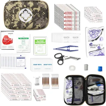 Yiderbo Emegency Travel Essentials First Aid Kit (275-Pieces)