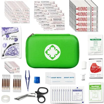 Yiderbo Emegency Travel Essentials First Aid Kit (275-Pieces)