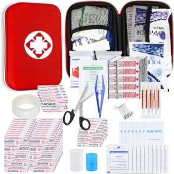 Yiderbo Emegency Travel Essentials First Aid Kit (275-Pieces)