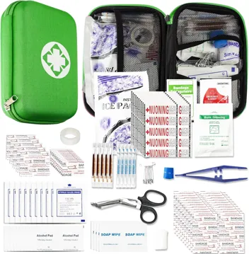 Yiderbo Emegency Travel Essentials First Aid Kit (275-Pieces)