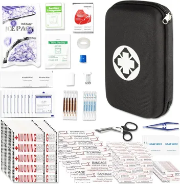 Yiderbo Emegency Travel Essentials First Aid Kit (275-Pieces)