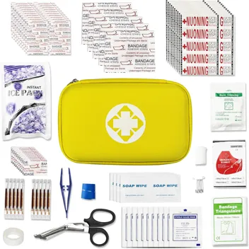 Yiderbo Emegency Travel Essentials First Aid Kit (275-Pieces)