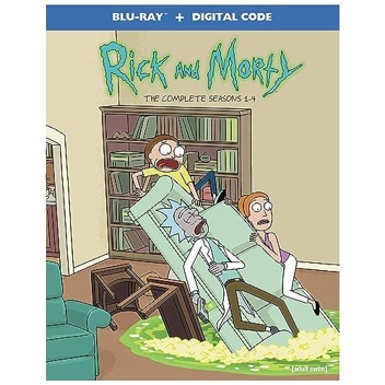 Rick and Morty: Seasons 1-4 (Blu-ray, Digital)