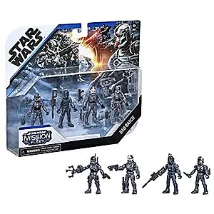 4-Piece Star Wars 2.5" Mission Fleet Bad Batch Action Figure Set w/ Accessories