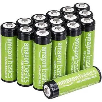 Rechargeable AA NiMH Batteries (16-Count)