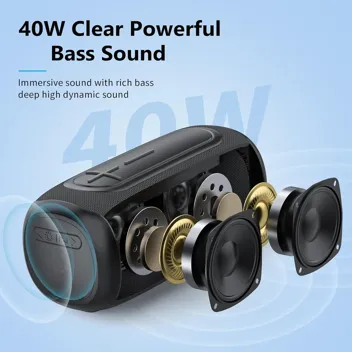 Awei 40W RGB LED Bluetooth 5.3 Speaker