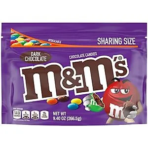 9.4-Oz Dark Chocolate Candy (Sharing Size)