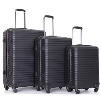 Travelhouse 3-Piece Hardshell Spinner Luggage Set