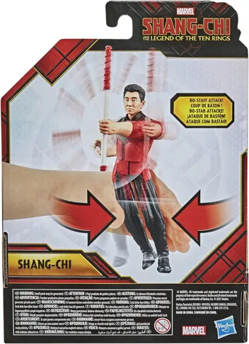 Hasbro The Legend of The Ten Rings Shang-Chi 6-inch Action Figure w/ Prime