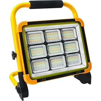 Ouside 100W Rechargable 10,500mAh Portable LED Work Light and Battery