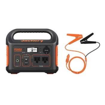 Explorer 290 Plus 293Wh Pure Sine Wave AC Portable Power Station with Car Battery Jumper Cables