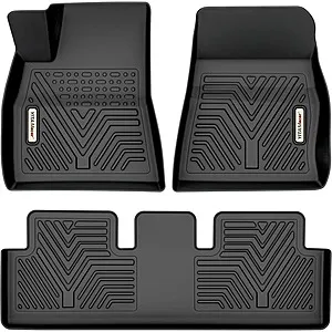 YITAMOTOR Floor Mats Compatible with Tesla Model 3 Fit for 2024-2017 Tesla Model 3