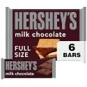 6-Count Milk Chocolate Full Size Candy Bars, 1.55oz