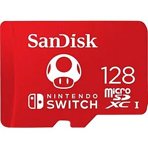 128GB MicroSDXC UHS-I Memory Card for Nintendo Switch