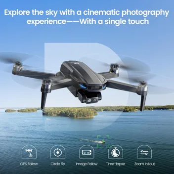 Deerc D65 2-Axis 4K EIS Brushless Motor Camera Drone