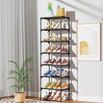 11" x 16.8" x 48" 7-Tier Shoe Organizer Rack