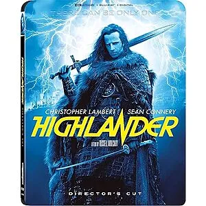 Highlander (Director's Cut / 4K Ultra HD + Blu-ray + Digital 4K)