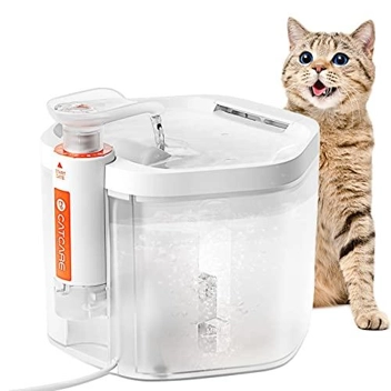 Cat Care 84oz Automatic Pet Water Fountain w/ 3-Stage Filter