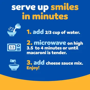 Easy Mac Microwavable Macaroni & Cheese-. 6.7 Oz. Packets- ($.44 ea)-Amazon