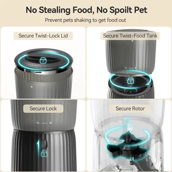 Trifuns 4L Automatic Pet Feeder