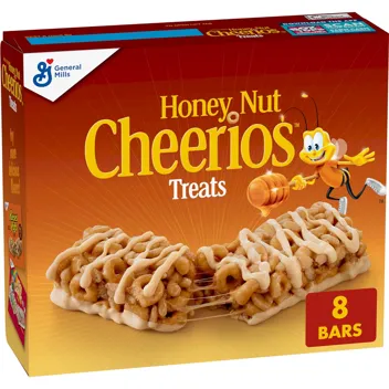 Honey Nut Breakfast Cereal Treat Bars (8-Count)