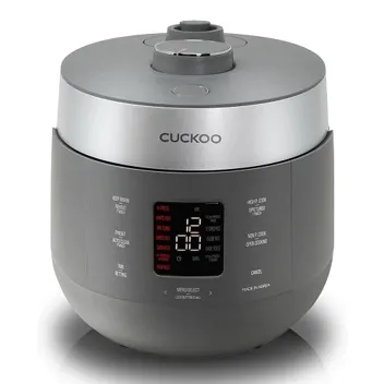 Cuckoo 6-Cup 16-Option Twin Pressure Rice Cooker (CRP-ST0609FG)