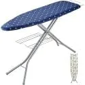 55x15" 4-Layer Adjustable Cotton Cover Ironing Board with Bottom Tray