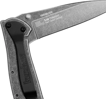 Leek BlackWash Folding Pocketknife