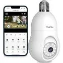 2K 4MP 360-Degree Wi-Fi Bulb Security Camera