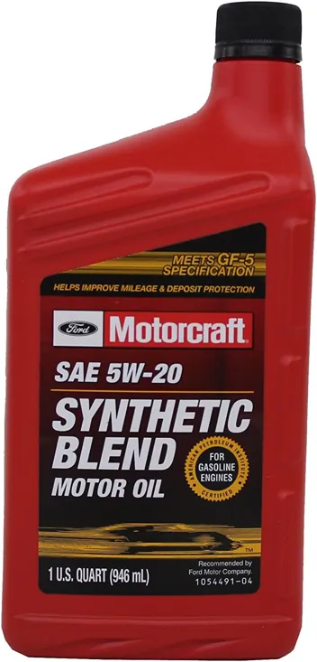 SAE 5W-20 Premium Synthetic Blend Motor Oil (5 Quart)