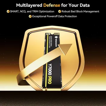 Yottamaster Y7000Pro 1TB M.2 PCIe 4.0 NVMe Internal SSD (Up to 7000MB/s)