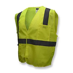 Mesh Safety Vest (Green, Large)