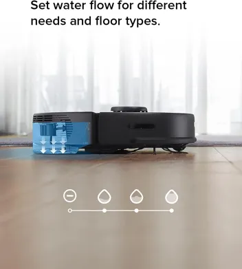 roborock Q8 Max+ 5500pa Obstacle Avoiding 3D Mapping Robot Vacuum & Mop with Self Emptying Dock