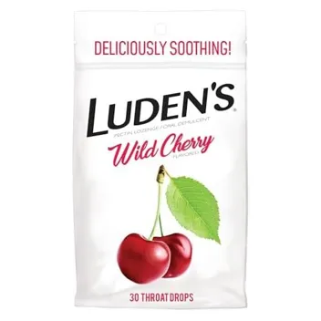 Wild Cherry Deliciously Soothing Throat Drops (30-Count)