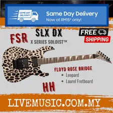 X Series SLX DX Leopard Electric Guitar Leopard