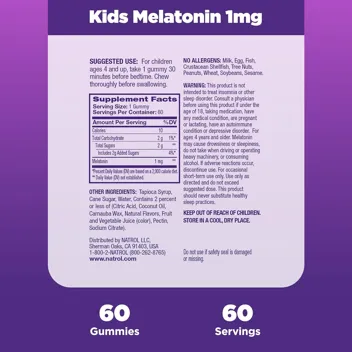 Kids Melatonin Sleep Aid Gummy