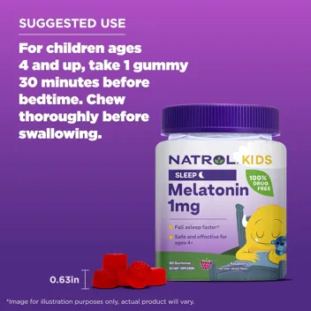 Kids Melatonin Sleep Aid Gummy