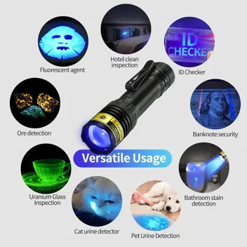 Darkdawn D71 Mini UV 365nm Flashlight