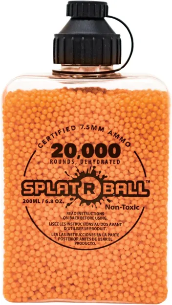 20,000-Count SplatRball Orange 7.5mm Ammo Refill