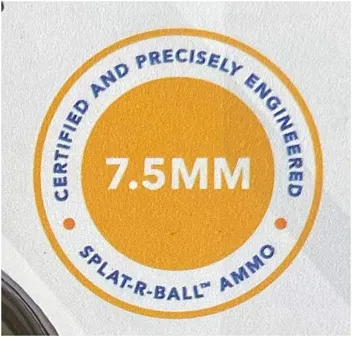 20,000-Count SplatRball Orange 7.5mm Ammo Refill