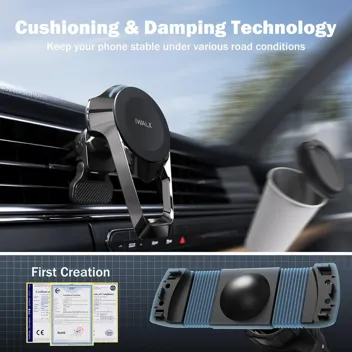 iWalk CML005 Air Vent 360 Degrees Adjustable Magnetic Phone Holder for Car