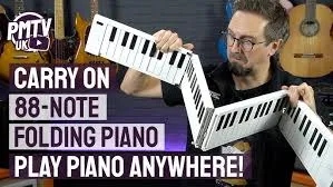 88-Key Folding Piano and MIDI Controller