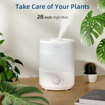 Asakuki 3-in-1 Ultrasonic Cool Mist Humidifier