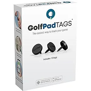 Golf Pad TAGS Automatic Shot Tracking System for Android/iPhone