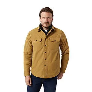 Chaps s & Big s Fleece Lined Classic Shirt Jacket