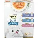 Fancy 1.4oz Feast Lickable Wet Cat Food Broth