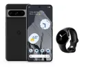 Pixel 8 Pro 128GB 6.3" OLED Unlocked Smartphone + Pixel Watch LTE Smartwatch